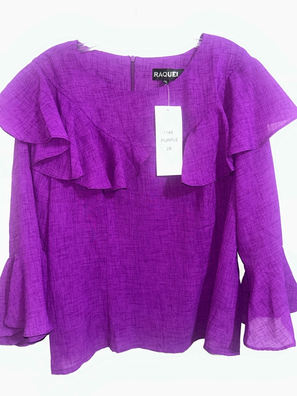 Ruffled Purple Women’s Blouse 419.05